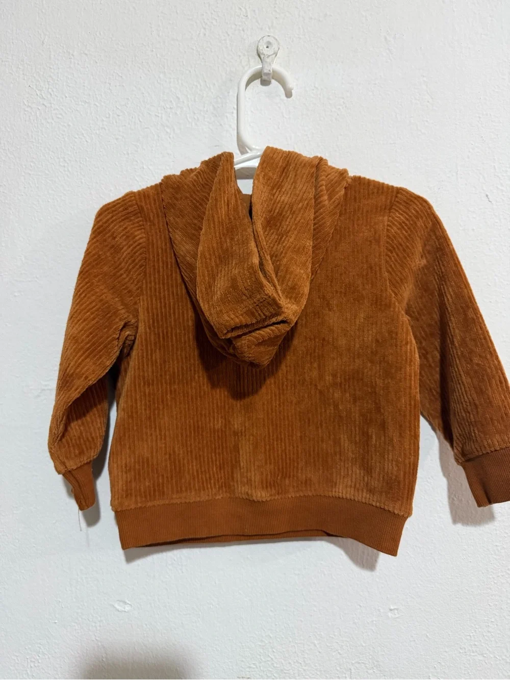 Old Navy Corduroy Hoodie in Rust